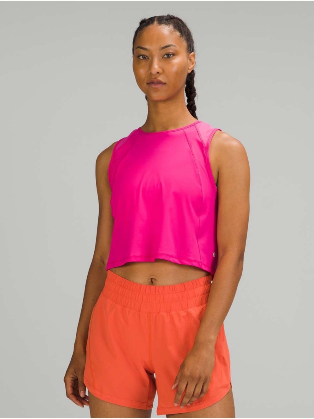 Lululemon Sculpt Cropped Tank Top